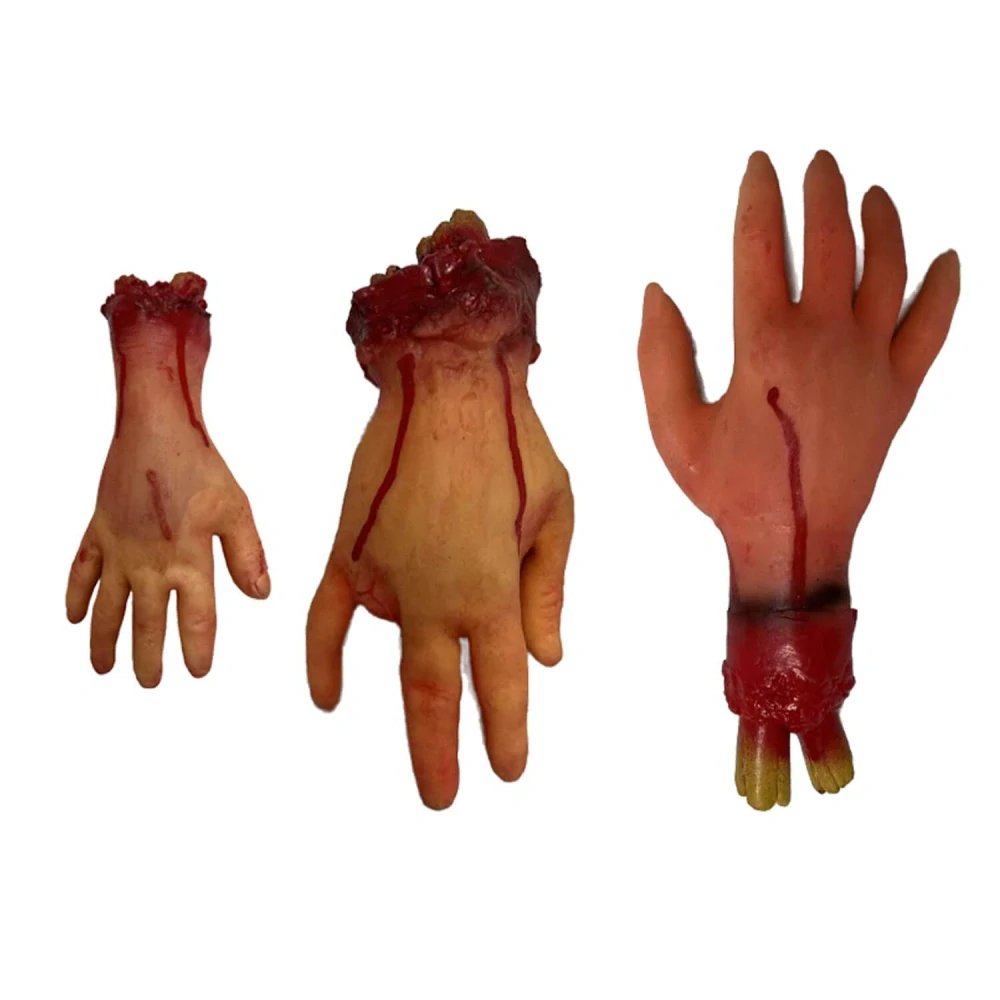 Halloween dekorace Krvavá useknutá ruka