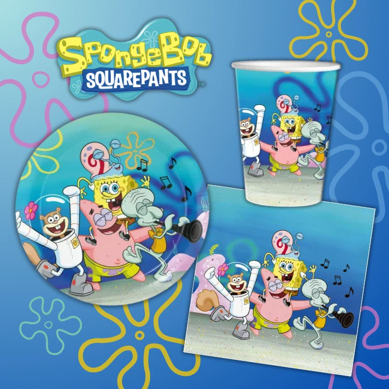 Dekorační sada Sponge Bob