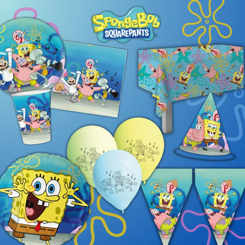 Dekorační sada Sponge Bob