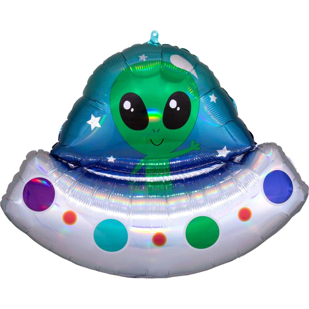 Fóliový balonek Mimozemšťan UFO 71 cm