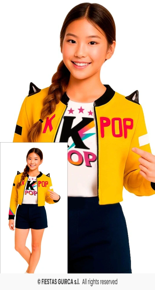 Dětský kostým K-pop Rumi POP