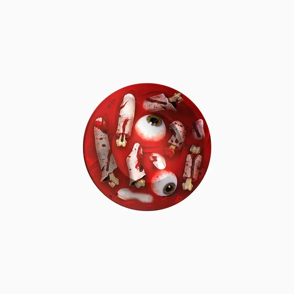 Papírové misky Krvavé skvrny Halloween 6 ks