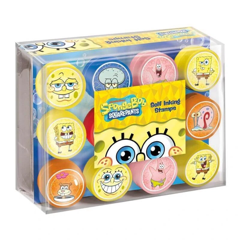 Razítka Sponge Bob 12 ks