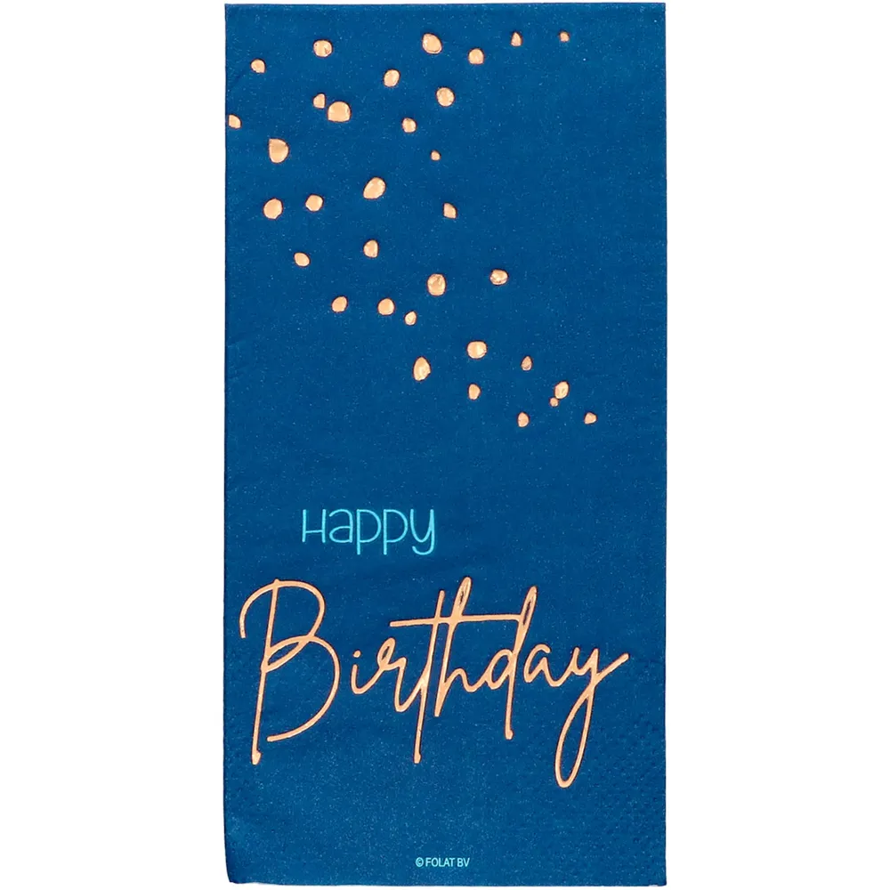 Papírové ubrousky Elegant True Blue 10 ks