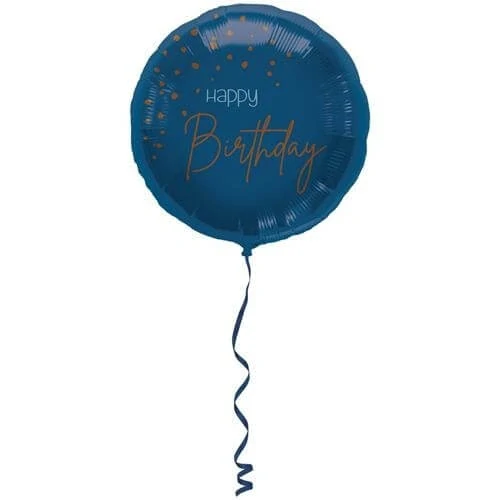 Foliový balonek Elegant True Blue 45 cm