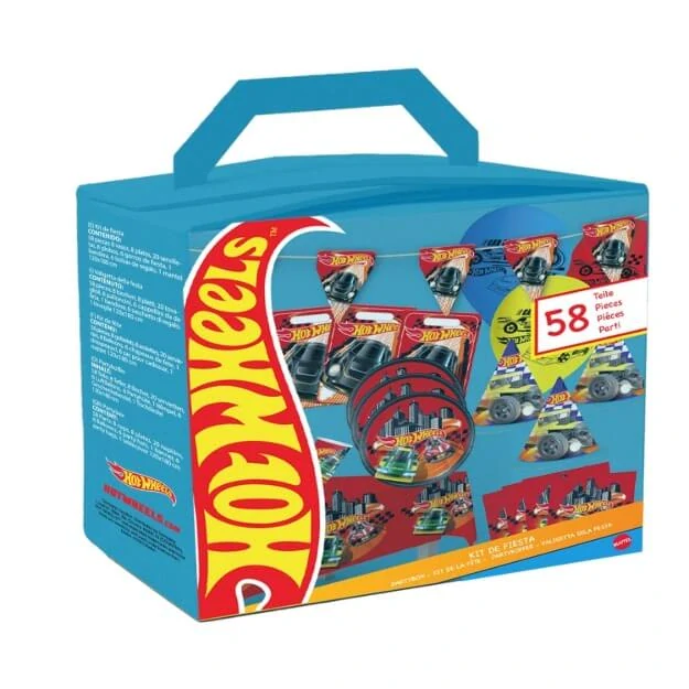 Party set Hot Wheels - 58 ks