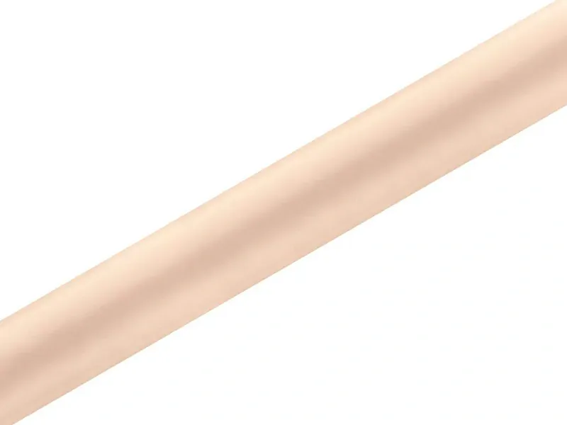 Satén v roli široký světle broskvový 36 cm x 9 m