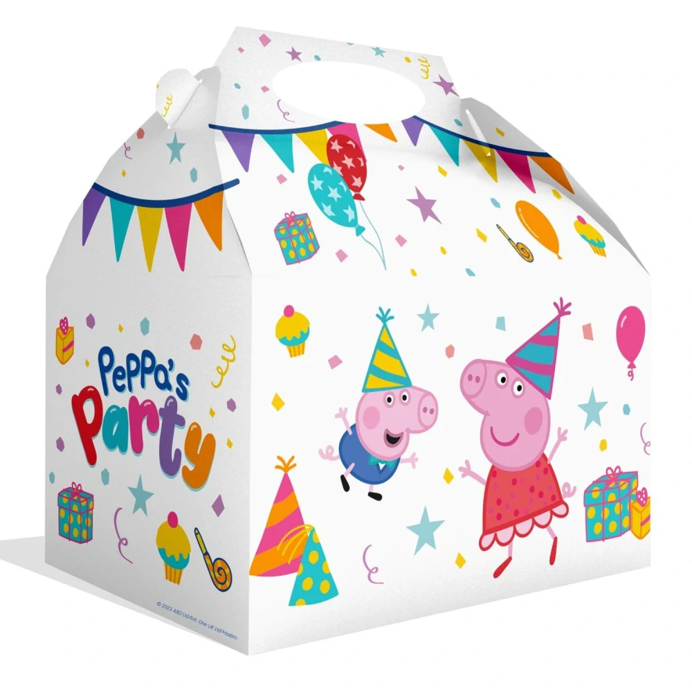Dárkové krabičky Peppa Pig party 12 ks