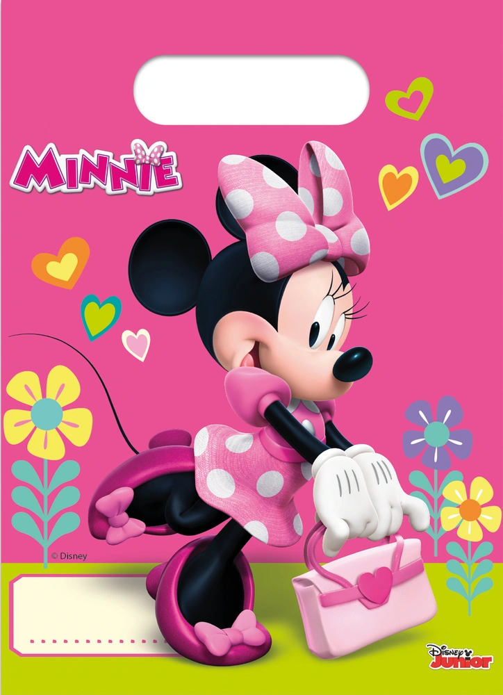 Party tašky Minnie Happy Helpers 6 ks