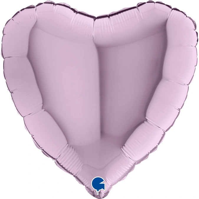 Foliový balonek srdce lilia 46 cm