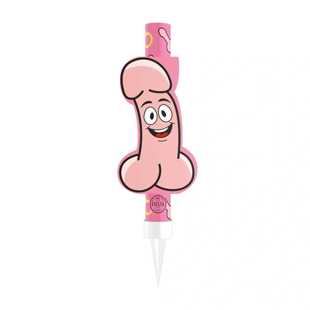 Dortová fontána s penisem