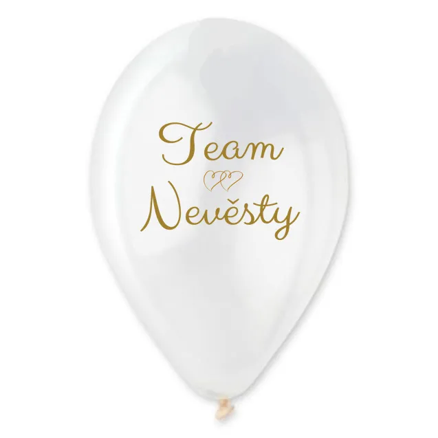 Latexový balonek Team Nevěsty 30 cm