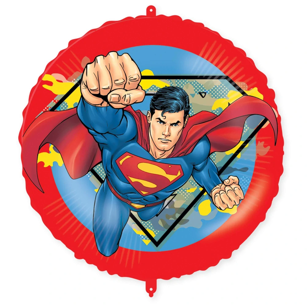 Foliový balonek kruh Superman 46cm