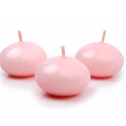 Svíčka plovoucí růžová 4 cm