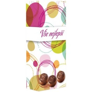 Čokoládové pralinky "Vše nejlepší"