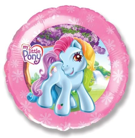 Fóliový balónek kruh - My Little Pony 46 cm