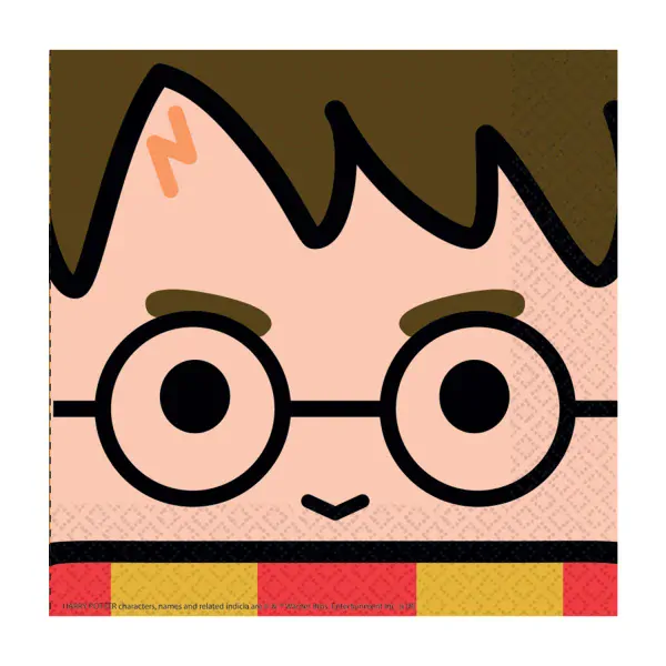 Papírové party ubrousky Harry Potter Fun 16 ks