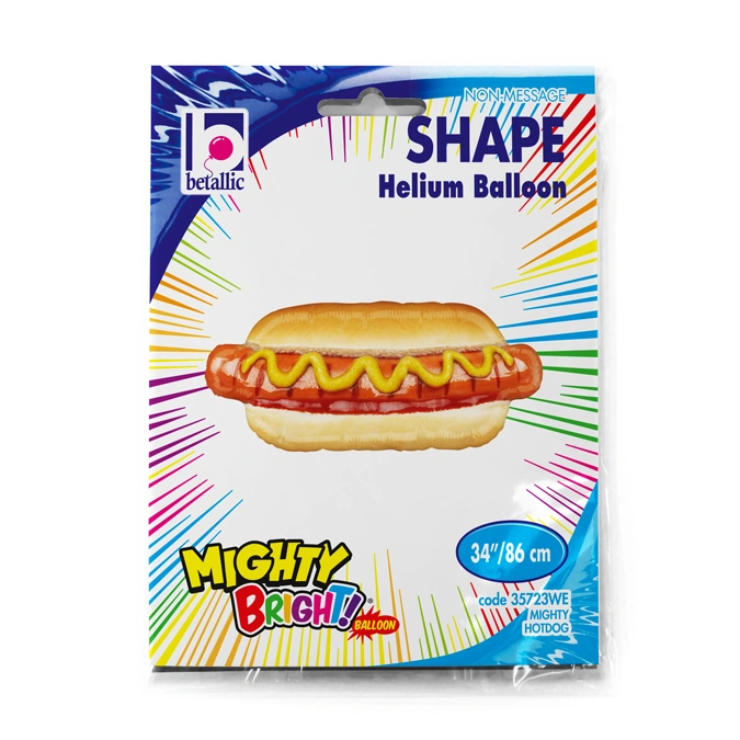 Fóliový balónek Hotdog 86cm