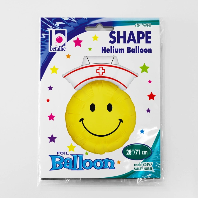 Fóliový balónek Sestřička Emoji 71cm