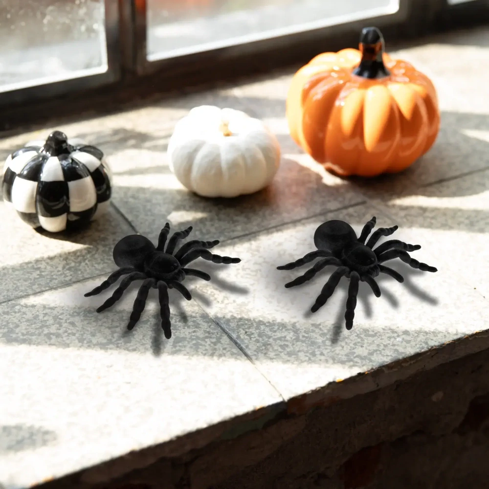 Halloweenská dekorace Pavouci 2 ks