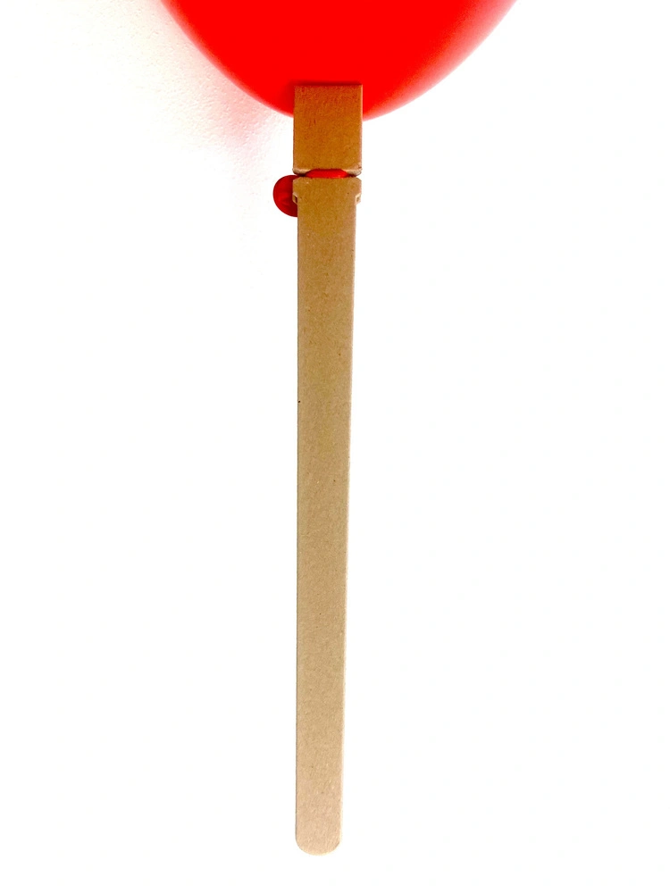 EKO papírová tyčka na balónky plněné vzduchem