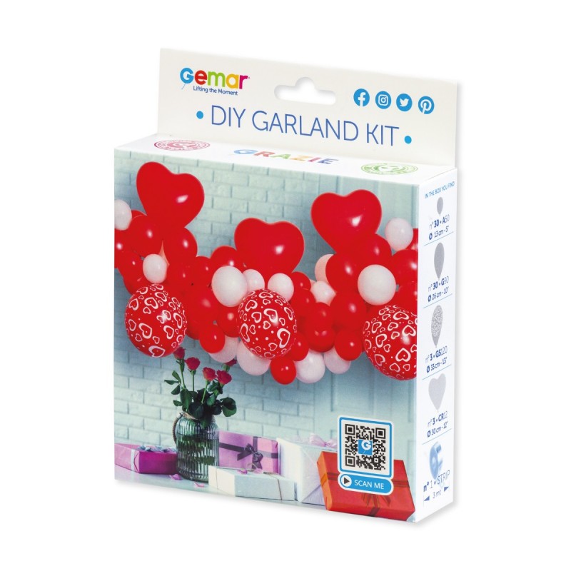 Sada na balonkovou girlandu - Láska