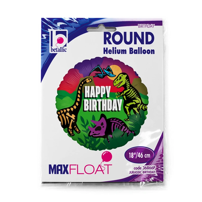 Fóliový balónek Jurský park HB Kruh 45cm