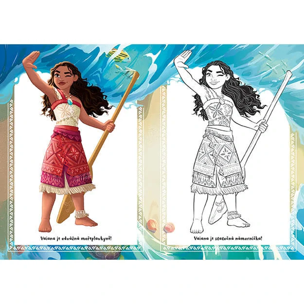 Omalovánky Vaiana A5
