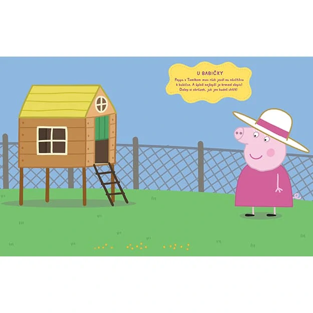 Samolepková knížka Prasátko Peppa