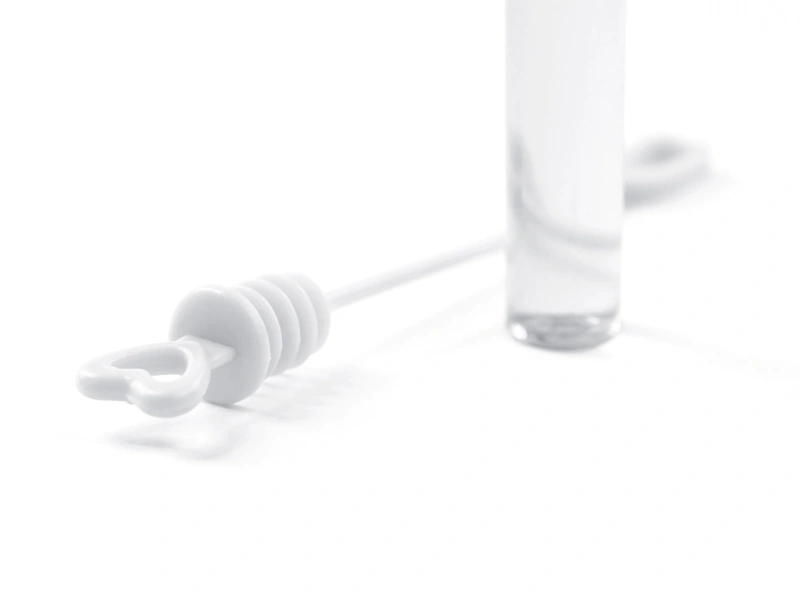 Svatební bublifuk srdce bílý