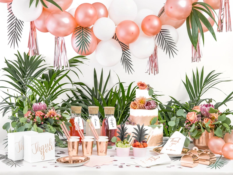 Girlanda "Aloha - tropické listy"