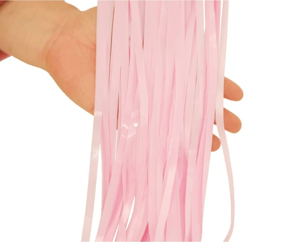 Party závěs pastelový růžový 100 x 200 cm