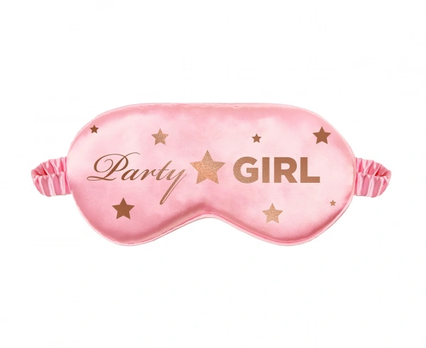 Maska na oči - Party Girl - Růžová