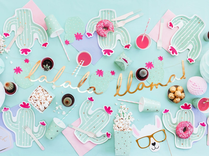 EKO papírové kelímky Kaktus 6ks/220ml