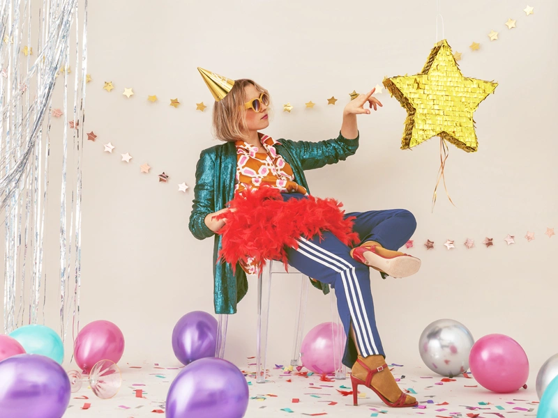 Piňata - Hvězda 44.5x42.5x9cm