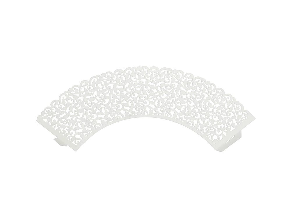 Košíček na cupcake 5.5 x 8.5cm, bílý 10ks