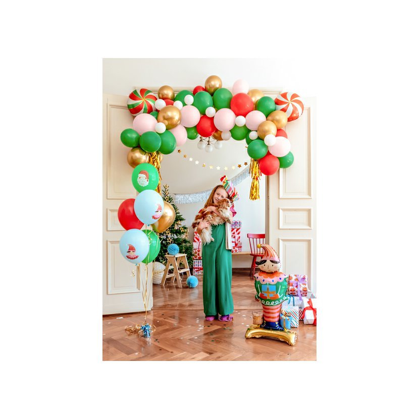 Latexové balonky Vánoční Candy Land 30cm 6ks