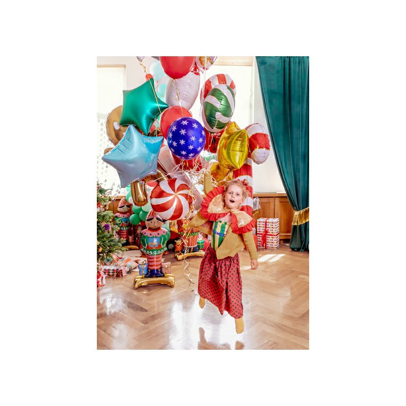 Latexové balonky Vánoční - Marry Christmas mix 30cm 6ks