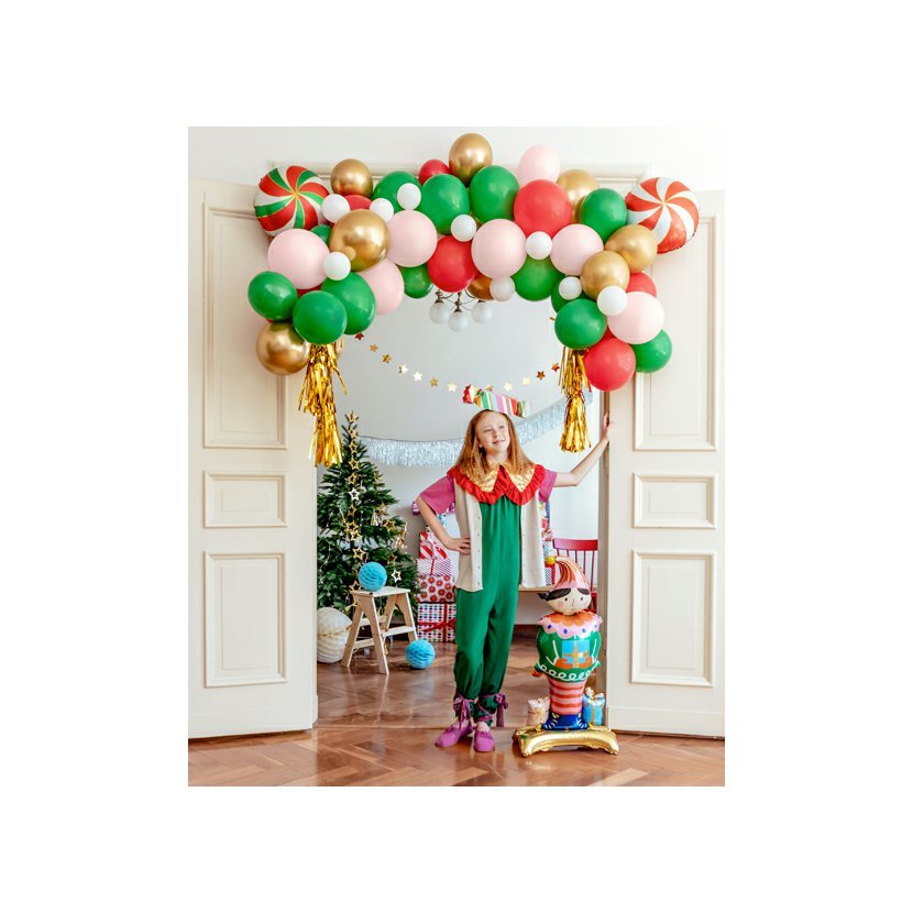 Stojící foliový balonek - Vánoční Elf 46x88 cm