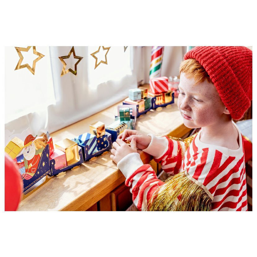 Adventní kalendář - Santovy saně