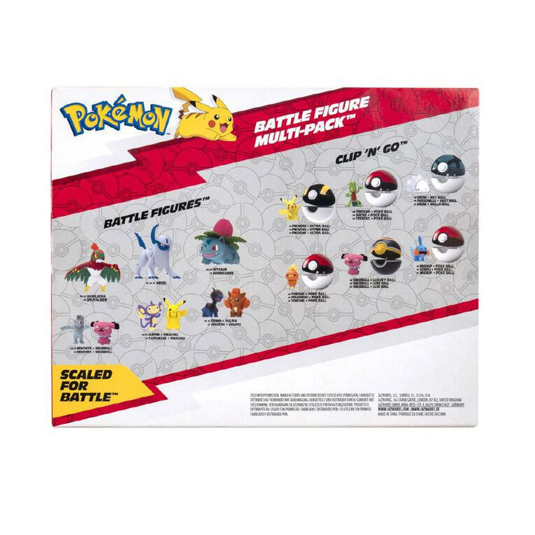 Pokemon sada 6 figurek