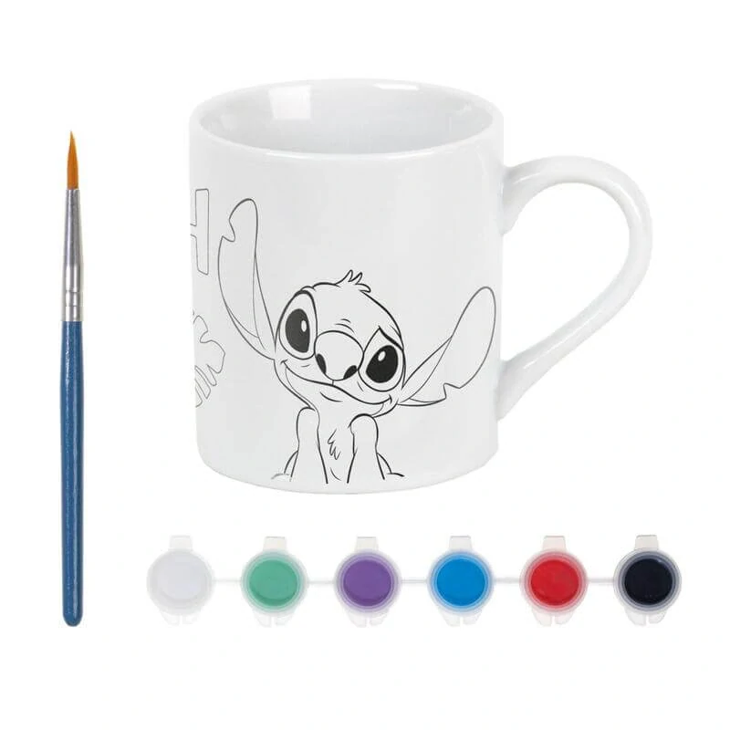 Malování hrnečku Stitch