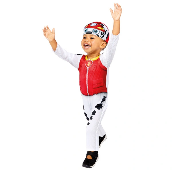 Dětský kostým s čepičkou Tlapková Patrola - Marshall