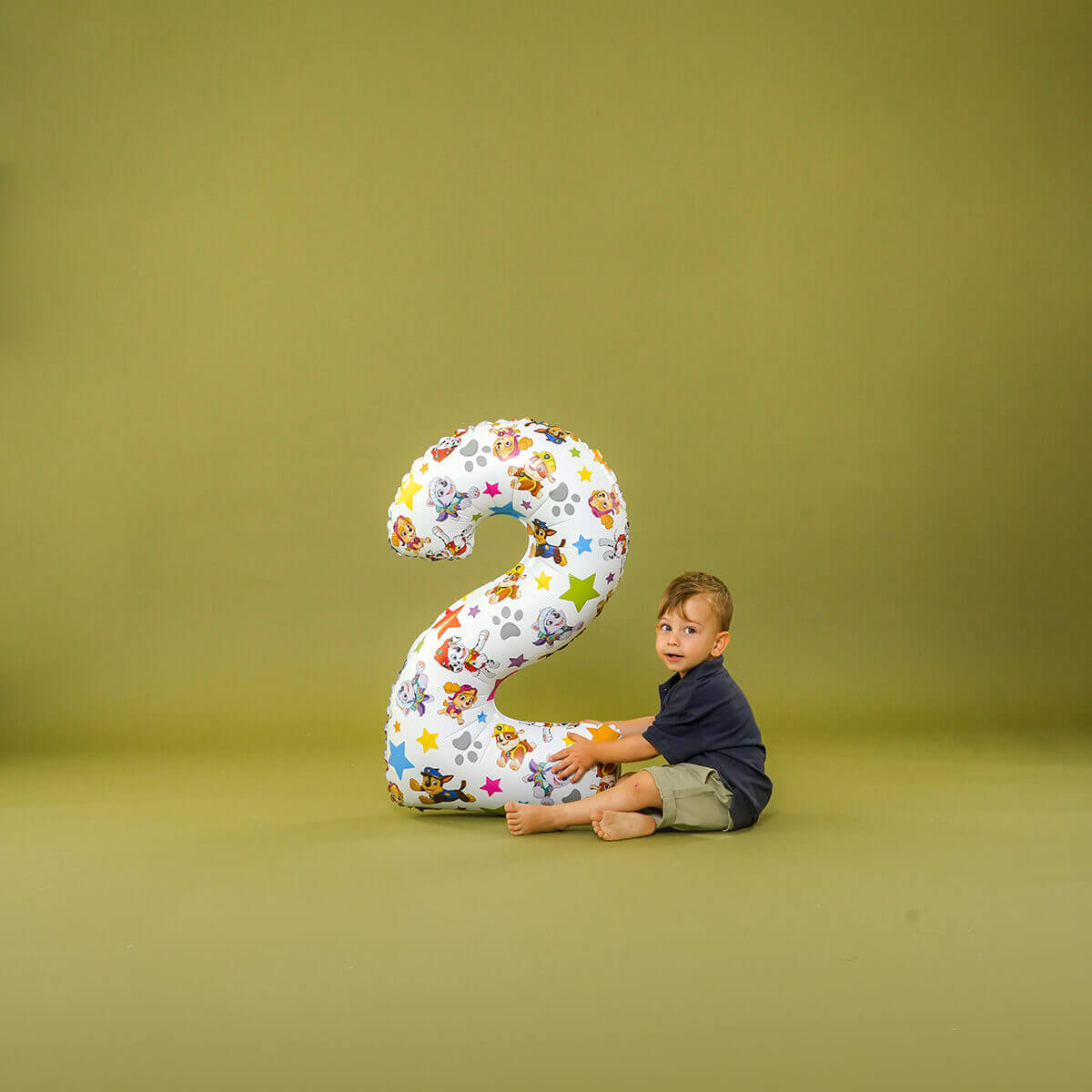 Foliová číslice - Tlapková patrola 1 - 66 cm