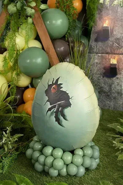 Fóliový balonek Jurský svět - vejce dinosaura 64 cm