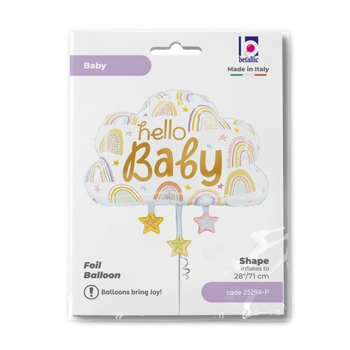 Fóliový balónek Mráček Hello Baby 71cm