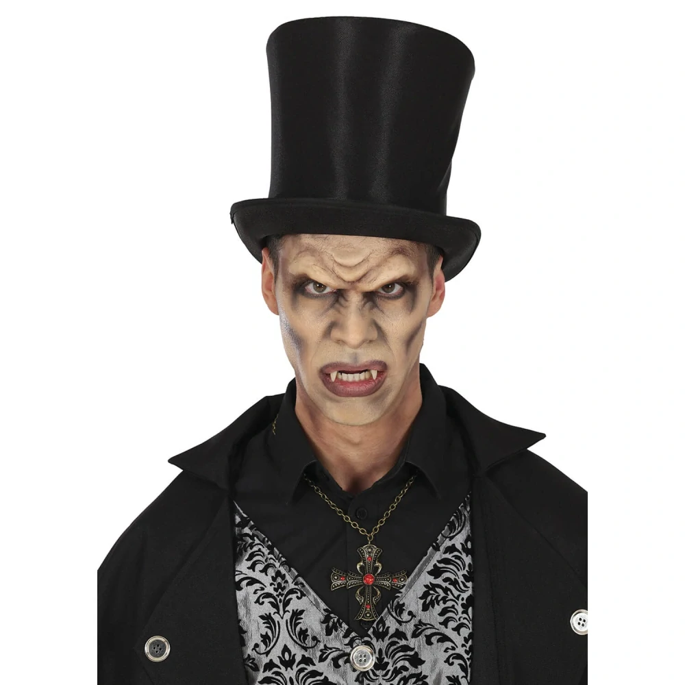 Výsuvné upíří zuby na Halloween