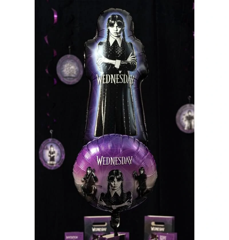 Foliový balonek postava Wednesday 90 cm