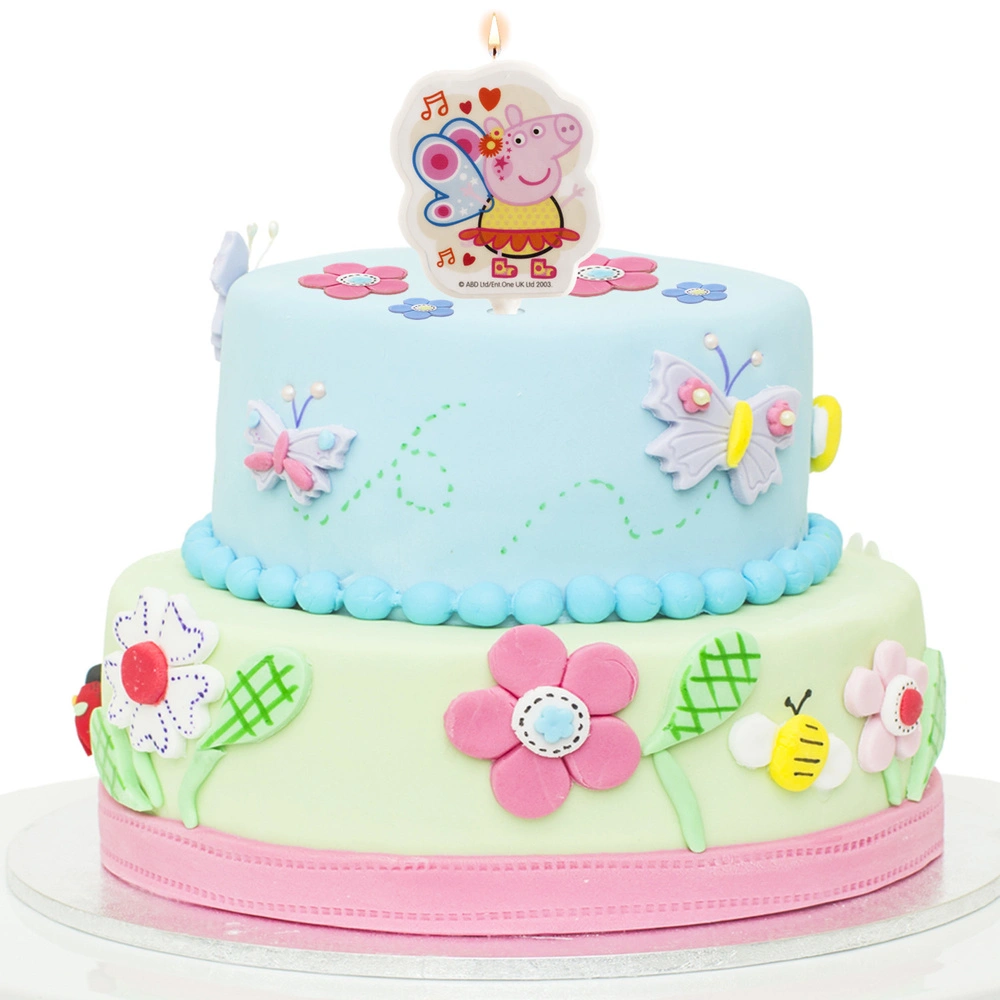 Dortová svíčka 2D - Prasátko Peppa