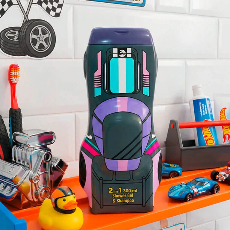 Sprchový gel a šampon 2v1 Hot Wheels 300 ml
